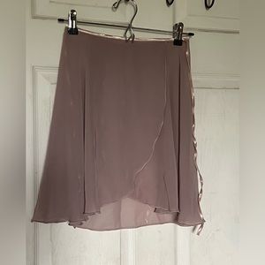 Small business mesh ballet wrap skirt